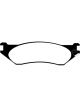 EBC 04-06 For Dodge Durango 3.7 Redstuff Front Brake Pads