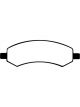 EBC 06-09 For Chrysler Aspen 4.7 Ultimax2 Front Brake Pads