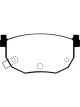 EBC 99-01 For Hyundai Elantra 2.0 Ultimax2 Rear Brake Pads