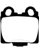 EBC 98-05 For Lexus GS300 3.0 Ultimax2 Rear Brake Pads