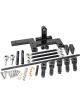 Aeroflow Series 4150 Dual Carburettor Blower Linkage Kit Black