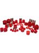 Energy Suspension Master Bushing Red Set For 06-11 Honda Civic Si