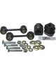 Energy Suspension Rear Sway Bar Black Bushing Set For Chevy Camaro 23mm