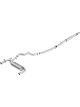 For Ford Racing 2016-2017 Focus RS Active Sport Cat-Back Exhaust Sy
