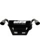 Gibson 2014 Polaris RZR XP 1000 EPS Base 2.25in Dual Exhaust Black Ceram