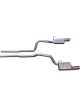 Gibson 05-10 For Ford Mustang GT 4.6L 2.5in Cat-Back Dual Exhaust Stain