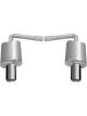 Gibson 11-18 For Ford Explorer Base 3.5L 2.25in Axle-Back Dual Exhaust