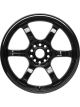 Gram Lights 57DR 18x9.5 +38 5-114.3 Glossy Black Wheel