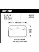 Hawk Wilwood DL/Outlaw/Sierra 12mm HPS 5.0 Street Brake Pads