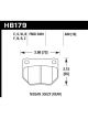 Hawk 2/1989-1996 For Nissan 300ZX Base Excl. Turbo HPS 5.0 Rear Br