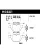 Hawk 2011 For BMW 1-Series M HPS 5.0 Front Brake Pads