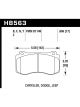 Hawk 2005-2014 For Chrysler 300 C SRT8 6.1 HPS 5.0 Front Brake Pad