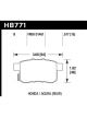 Hawk 08-16 For Honda Accord High Performance Street 5.0 Rear Brake