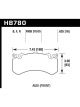 Hawk 2016 For Audi A8 Front High Performance Brake Pads