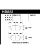 Hawk 15-16 For Ford Focus ST Performance Ceramic Street Brake Pads