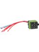 Hella Relay Connector ISO For Mini Weatherproof w/ 12in Leads