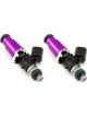 Injector Dynamics ID1050X Injectors 14mm Purple Adaptors -2