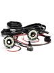 KC Hilites Cyclone V2 LED Universal Under Hood Lighting Kit System 5W Flood Beam