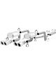 MagnaFlow 12-13 For Chev Corvette V8 6.2L Street Series Quad Centre Rear