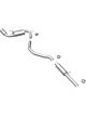MagnaFlow 08-10 For Dodge Caliber 2.4 T SRT-4 Single P/S Rear Exit Stain