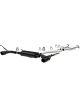 MagnaFlow Cat-Back SS 2.5in Dual Split Rear 4in Black Tip 11-16 For Jeep