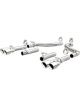 MagnaFlow Axle-Back, SS, 2.5in, Quad Split Rear 3.5in Tip 2015 For Dodge