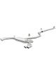 MagnaFlow 14-16 For Mercedes CLA250 Cat-Back SS Touring 2.5in Quad Split