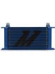 Mishimoto Universal 19 Row Oil Cooler Blue