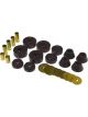 Prothane 67-72 For Chevy C10 Body Mount Kit Black