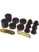 Prothane 73-80 GM Body Mount 12 Bushing Kit Black