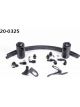 Radium Engineering 2015+ For Ford Mustang GT Dual Catch Can Kit