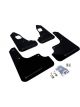 Rally Armor 2008+ For Mitsubishi EVO X UR Black Mud Flap w/ Gr