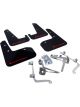 Rally Armor For 11+ STI/WRX Sedan Only UR Black Mud Flap Red