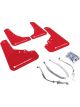 Rally Armor 12+ Fiat 500 Pop/Sport/Lounge/Abarth Red Mud Flap w/
