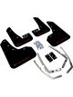 Rally Armor 2015+ VW Golf/GTI/TSI UR Black Mud Flap w/ Red Logo