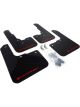 Rally Armor 2013-2016 For Dodge Dart UR Black Mud Flap w/ Red L