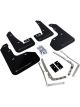 Rally Armor 2015-2016 VW Golf R UR Black Mud Flap w/ Silver Lo