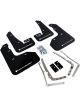 Rally Armor 2015-2016 VW Golf R UR Black Mud Flap w/ White Logo
