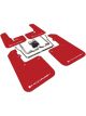 Rally Armor 2015+ VW Jetta UR Red Mud Flap w/ White Logo