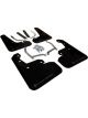 Rally Armor 2017+ Impreza UR Black Mud Flap w/ Grey Logo