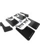 Rally Armor 12-19 For Toyota 4Runner UR Black Mud Flap w/ Silv
