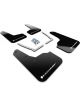 Rally Armor 16-19 For Honda Civic Si UR Black Mud Flap w/ White