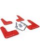 Rally Armor 17-19 For Honda Civic Sport Touring Red UR Mud Flap