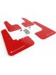 Rally Armor 20+ For Subaru Outback UR Red Mud Flap w/ White Logo