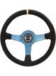 Sparco Strwhl Monza L550 Suede Blk/Bl