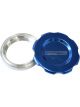Aeroflow Low Profile Billet Alloy Filler Blue Cap & 1-1/2