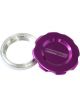 Aeroflow Low Profile Billet Alloy Filler Purple Cap & 3