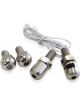 Aeroflow Number Plate Bolts With Built In Lights Stainless Steel