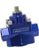 Aeroflow 2-Port Fuel Pressure Regulator -8 ORB Ports 1-4 PSI Blue