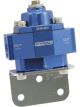 Aeroflow 2-Port Fuel Pressure Regulator -8 ORB Ports 1-4 PSI Blue